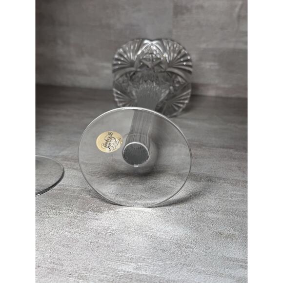 2 Cristal D’ Arques 24% Crystal Candlestick Holders - Picture 6 of 6